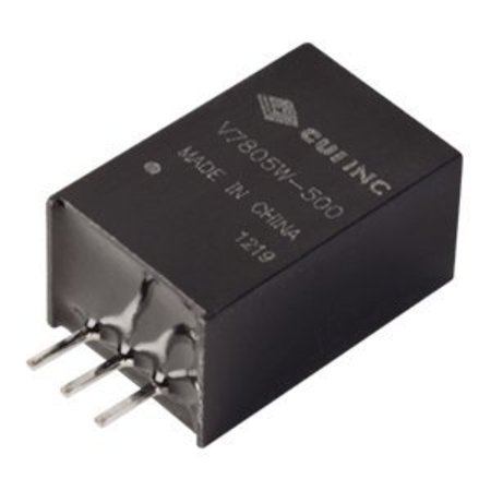 CUI INC Non-Isolated Dc/Dc Converters Dc-Dc Non-Isolated, 300 Ma, 36~72 Vdc Input, 24 Vdc Output, Sip V7824W-500